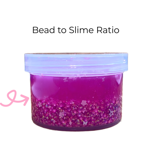 "Purrismatic" - Clear Micro Sequin Slime