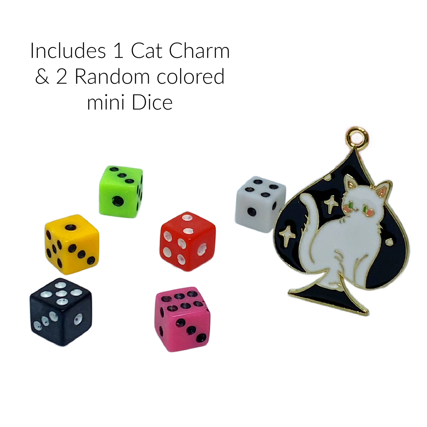 Poker Face Slime Charms