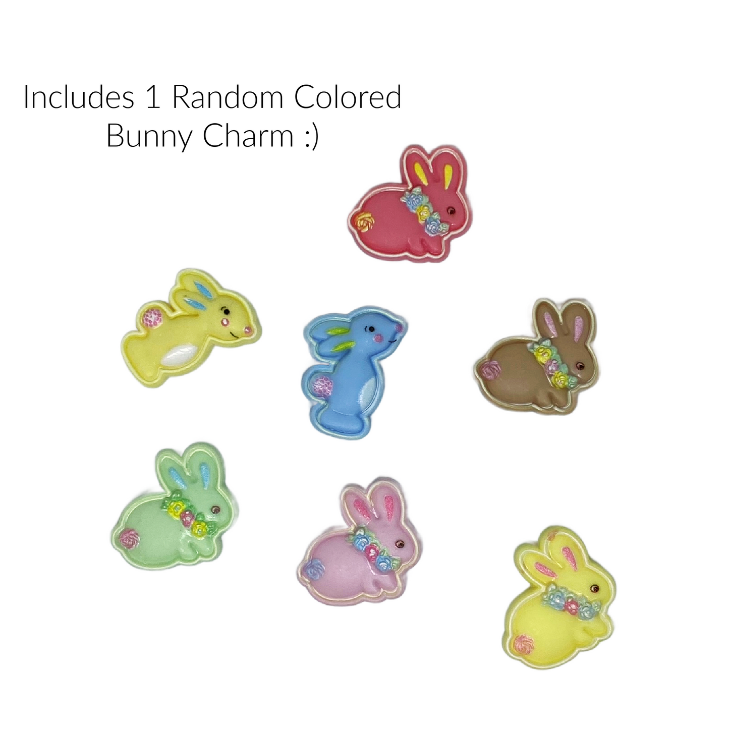 spring garden slime bunny charm