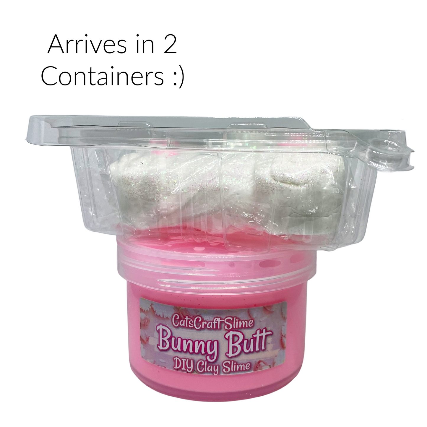 "Bunny Butt" - DIY Clay butter Slime