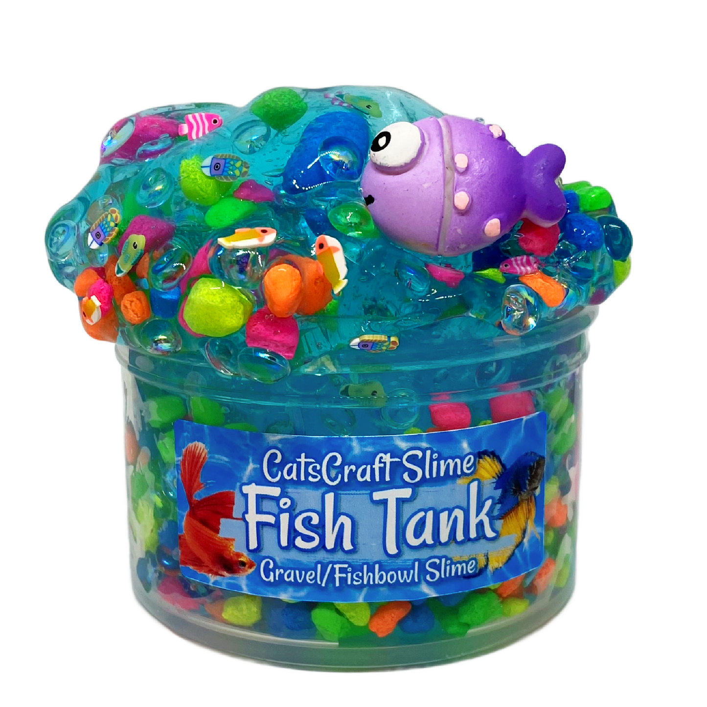 Fish Tank Gravel Fishbowl Clear Slime