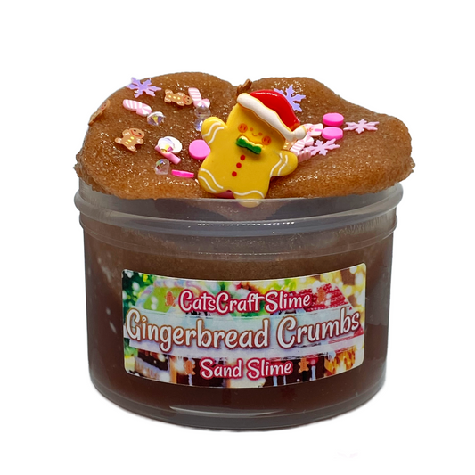 Gingerbread Crumbs Sand Slime