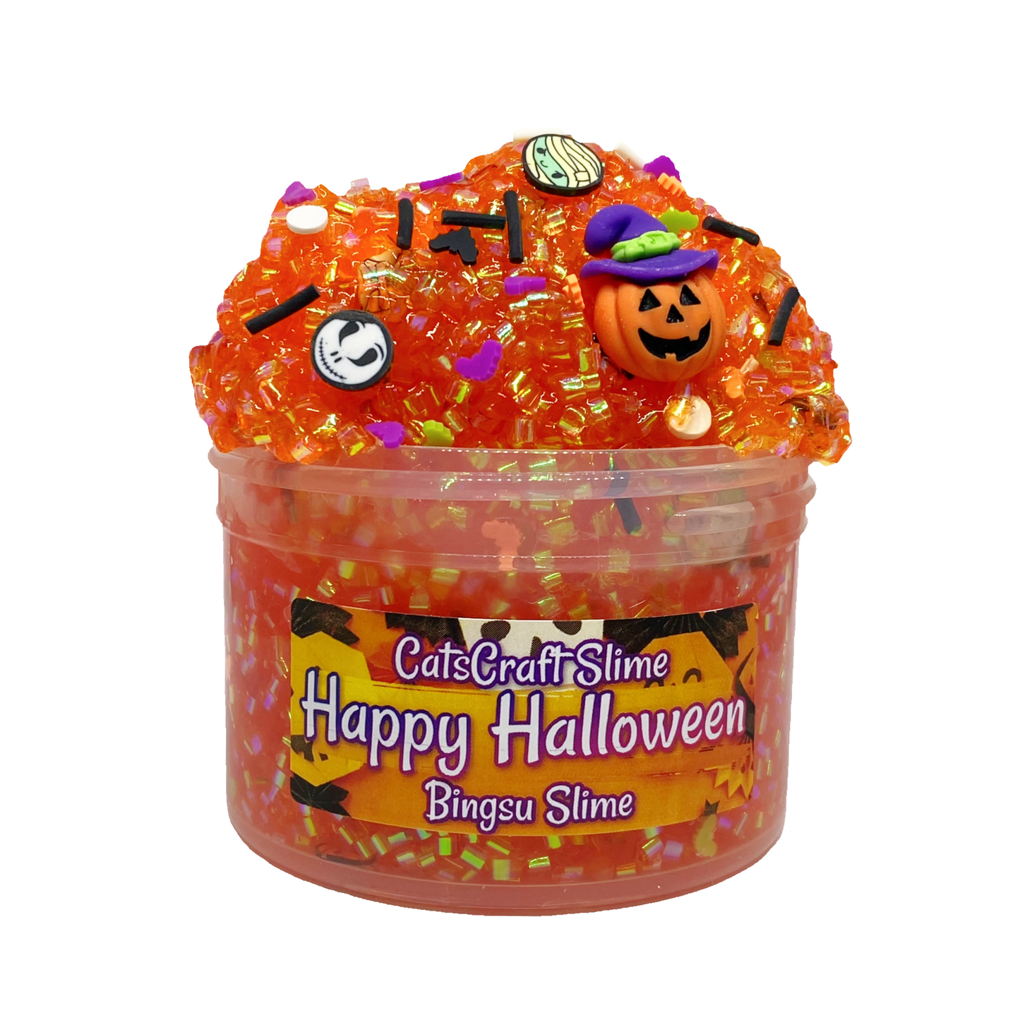 Happy Halloween Bingsu Slime