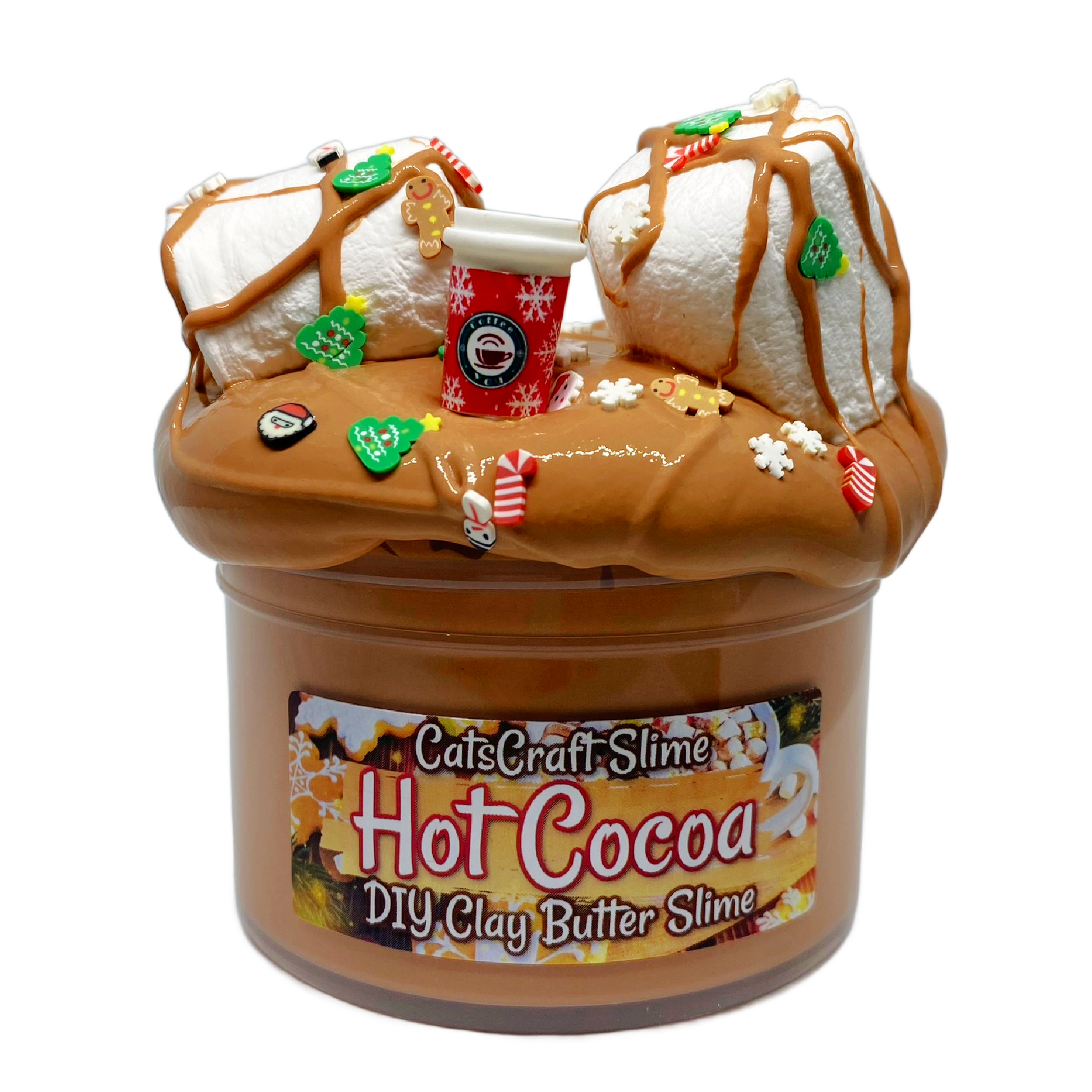 Hot Cocoa DIY Slime