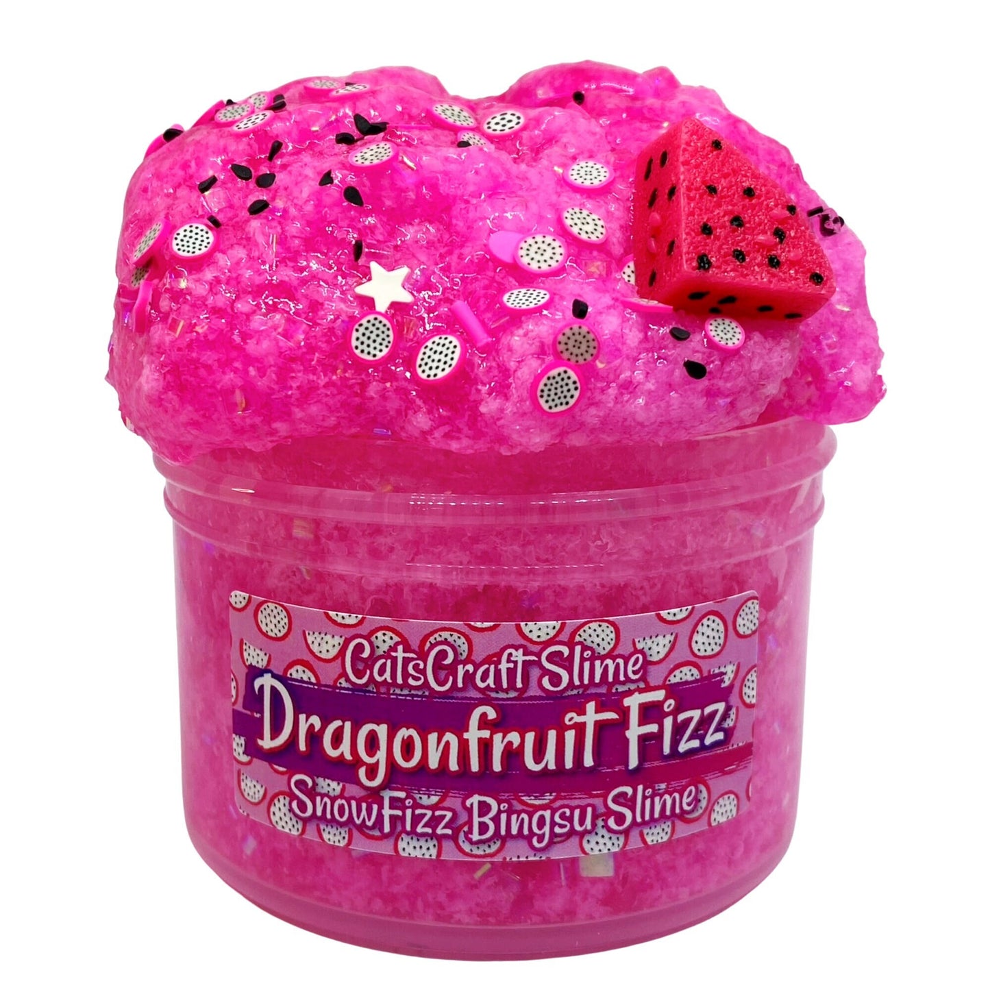 dragonfruit fizz snow fizz bingsu slime