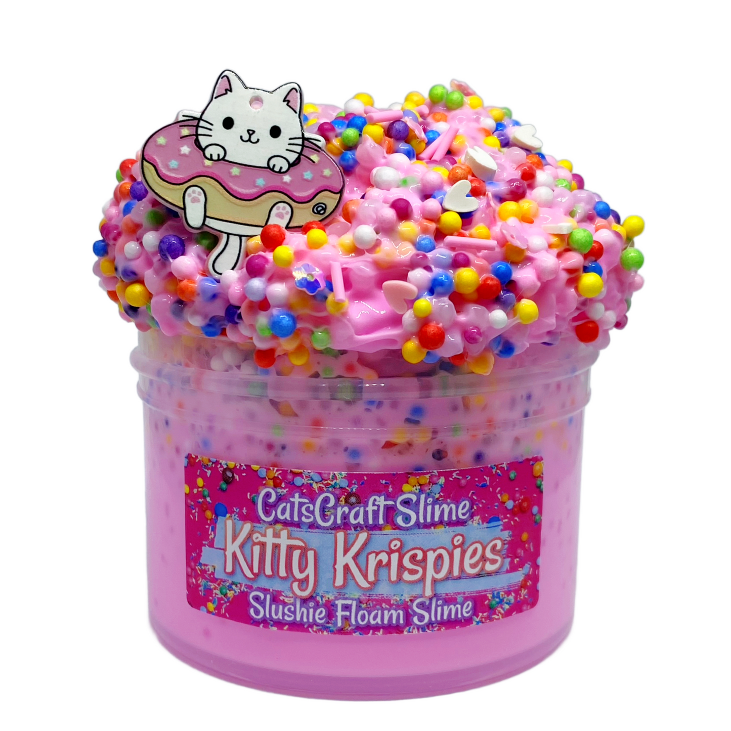 Kitty Krispies slushie floam slime