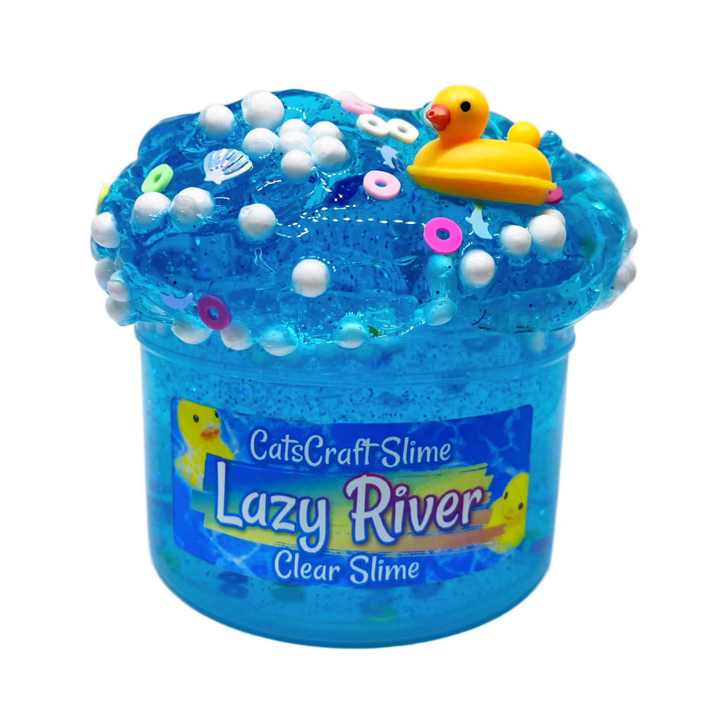 lazy river clear slime