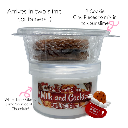 Milk Cookies Slime DIY Kit