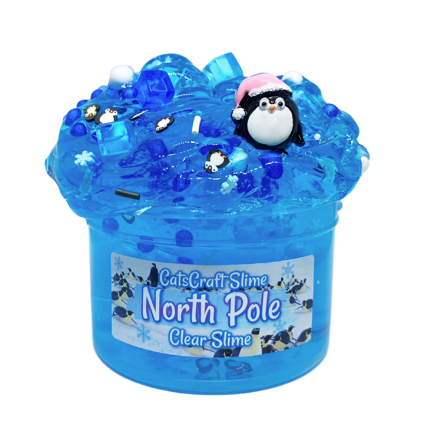 North Pole Clear Slime