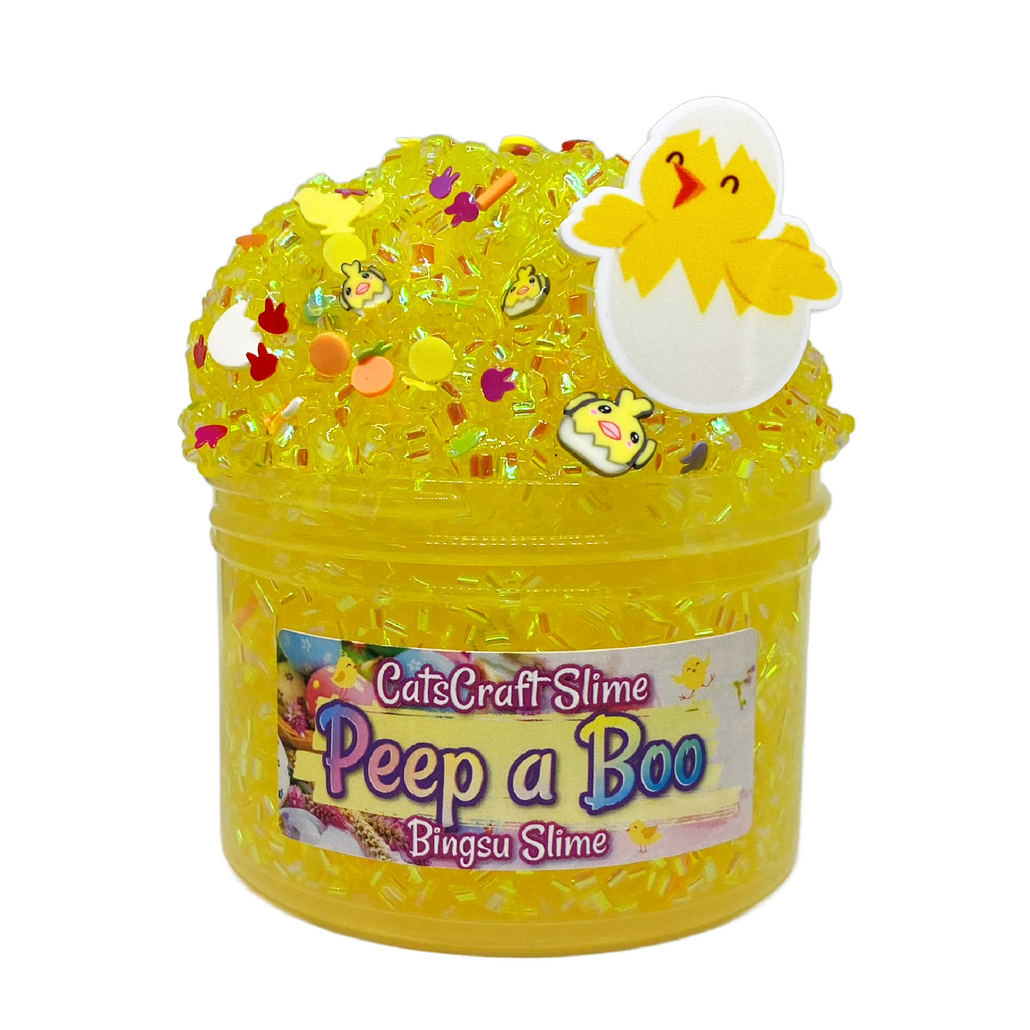Peep a boo bingsu slime