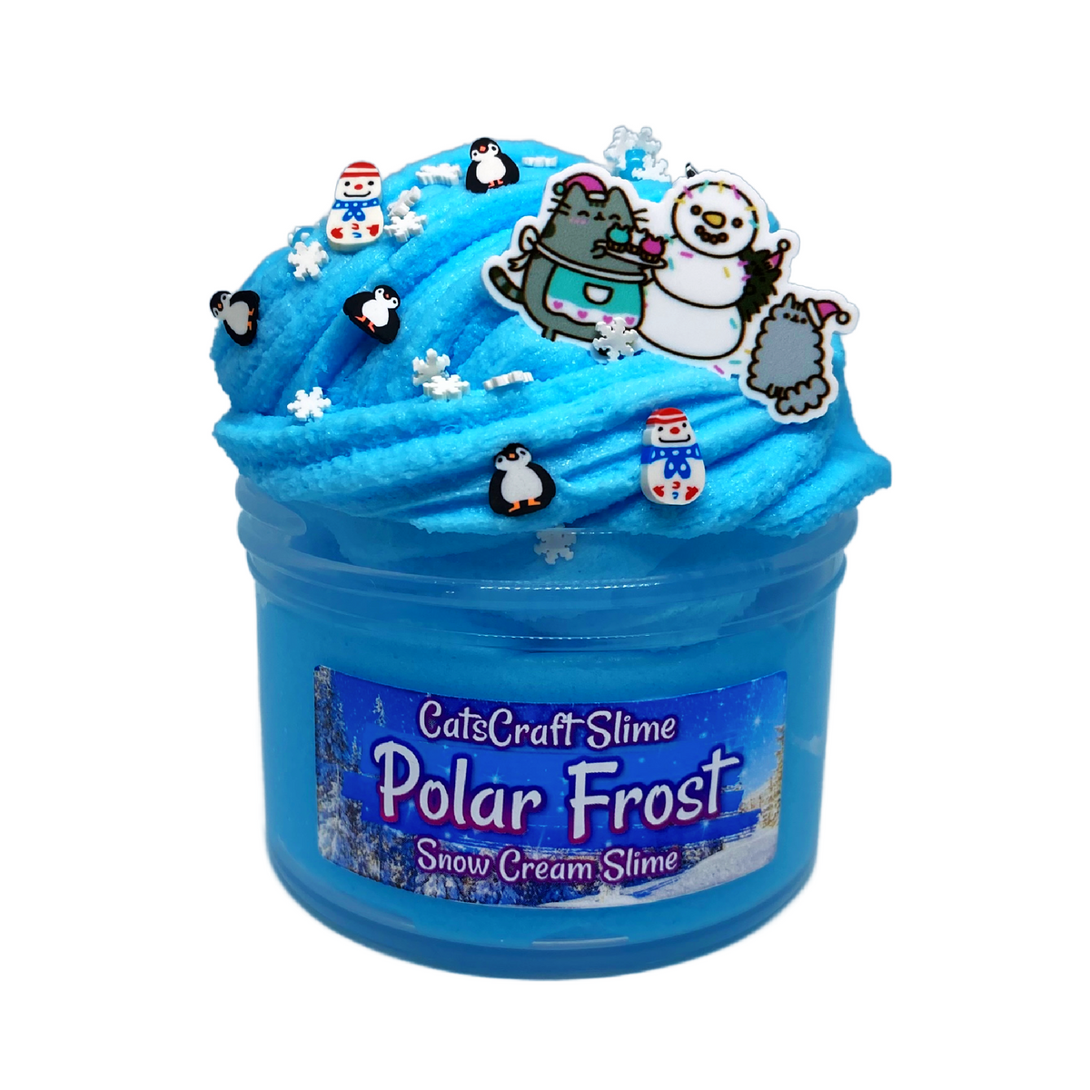 "Polar Frost" Snow Cream Slime