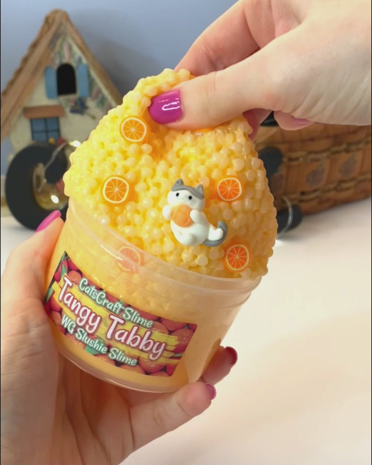 tangy tabby slushie slime catscraft
