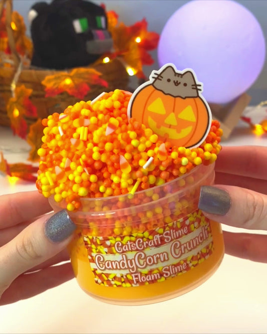 Candycorn Crunch Slime Video