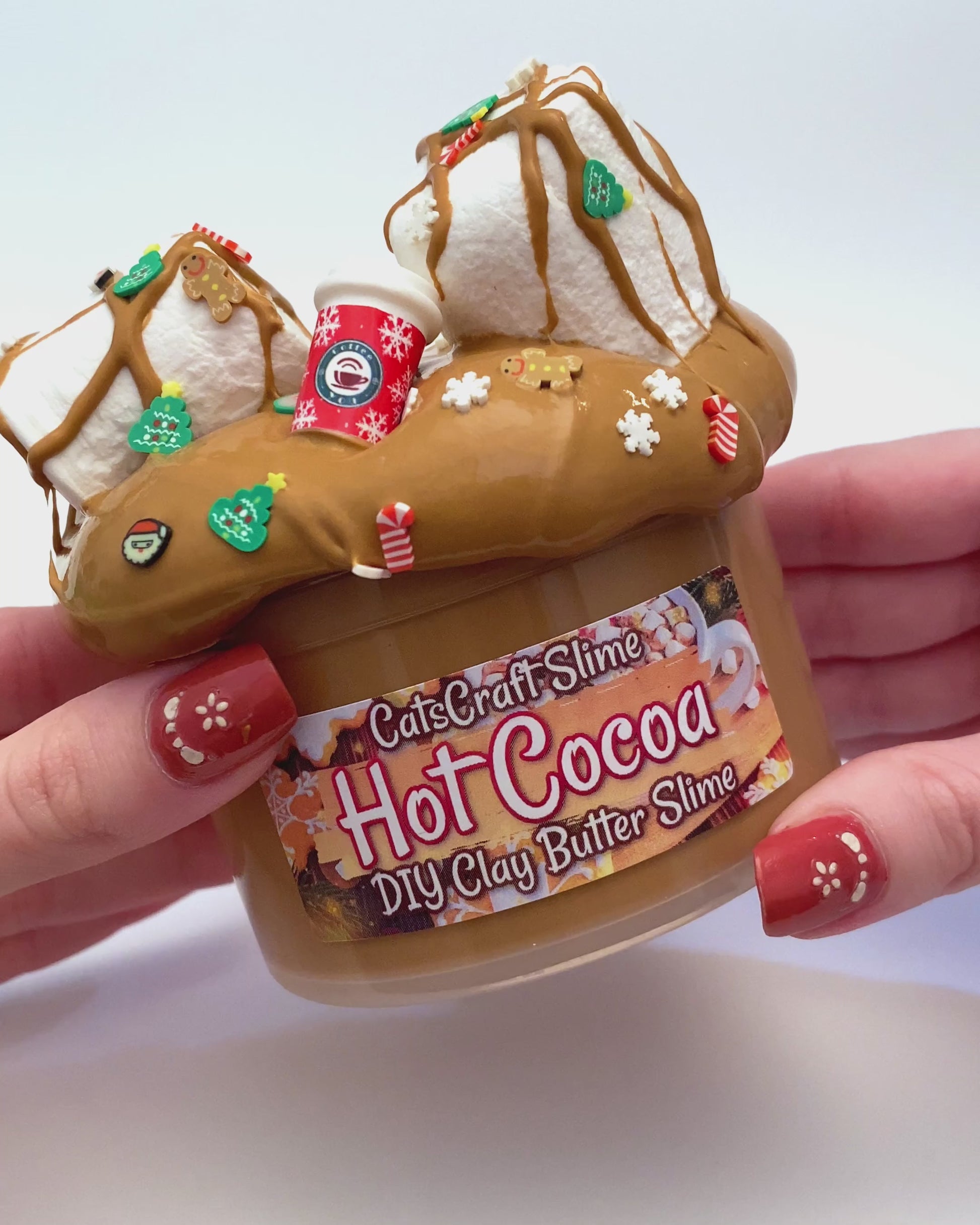 Hot Cocoa DIY Slime Video