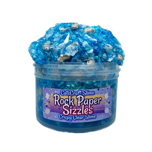 rock paper sizzles clear slime catscraft