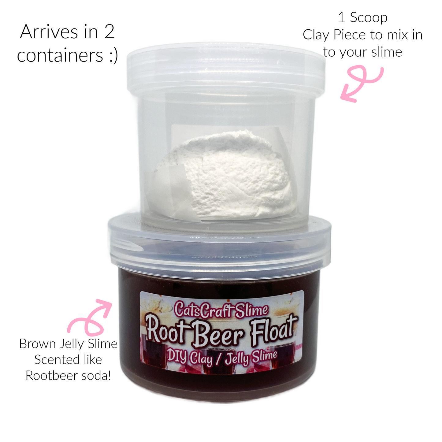 Rootbeer Float DIY Slime Kit