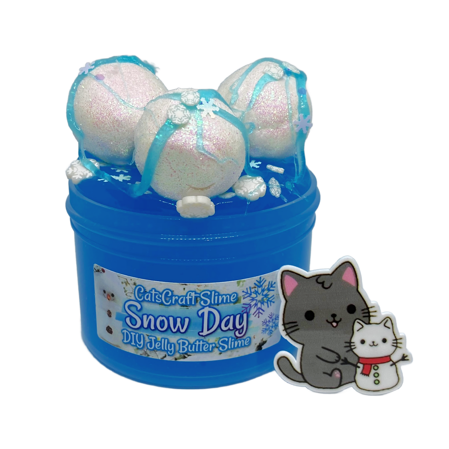 Snow Day Jelly Butter DIY Slime Kit