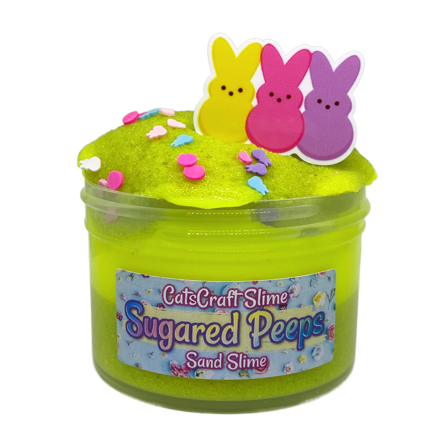 "Sugared Peeps" Sand Slime