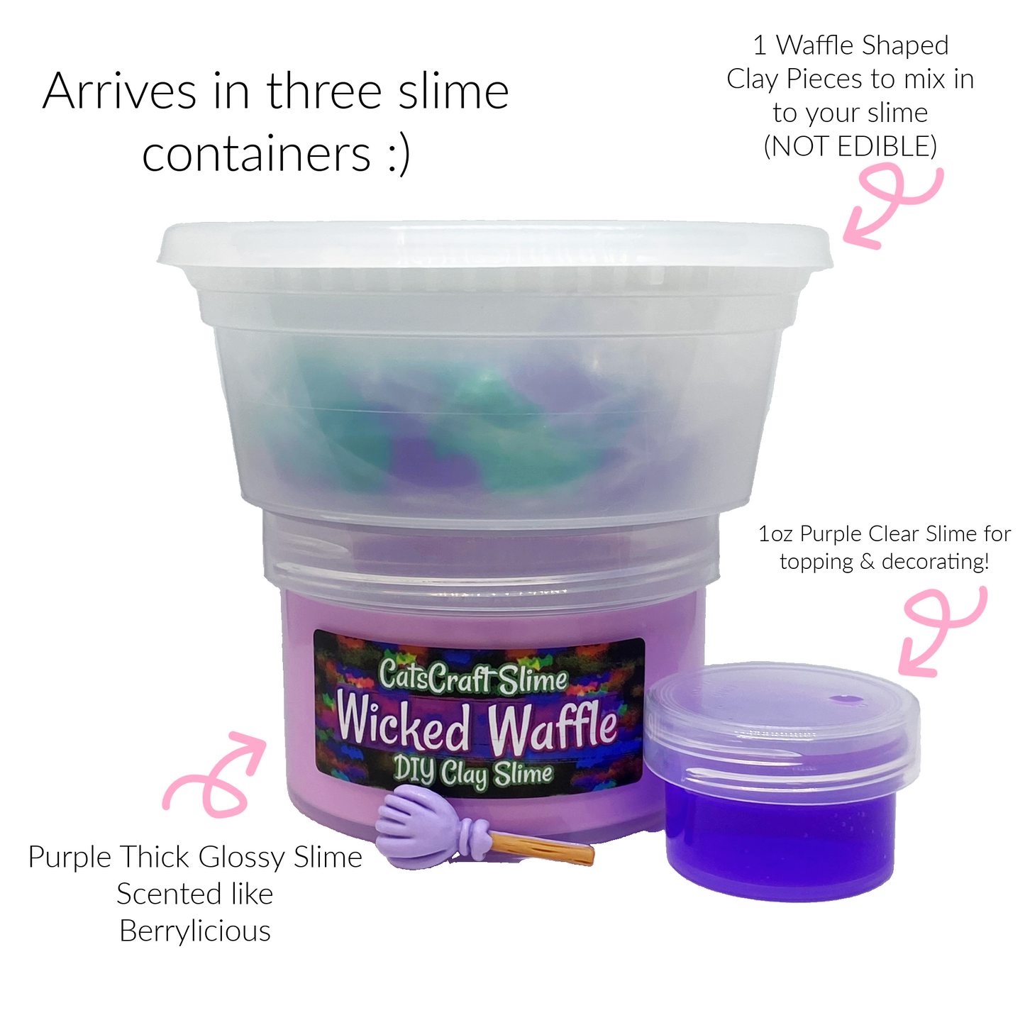 Wicked Waffle DIY Clay Slime Kit