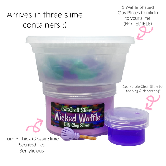 Wicked Waffle DIY Clay Slime Kit