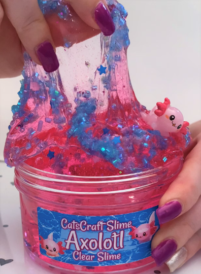 Axolotl Clear Slime Bingsu