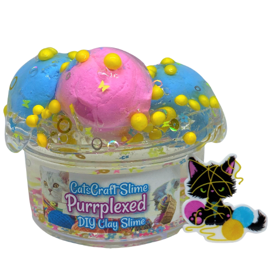 Purrplexed DIY Clay Slime
