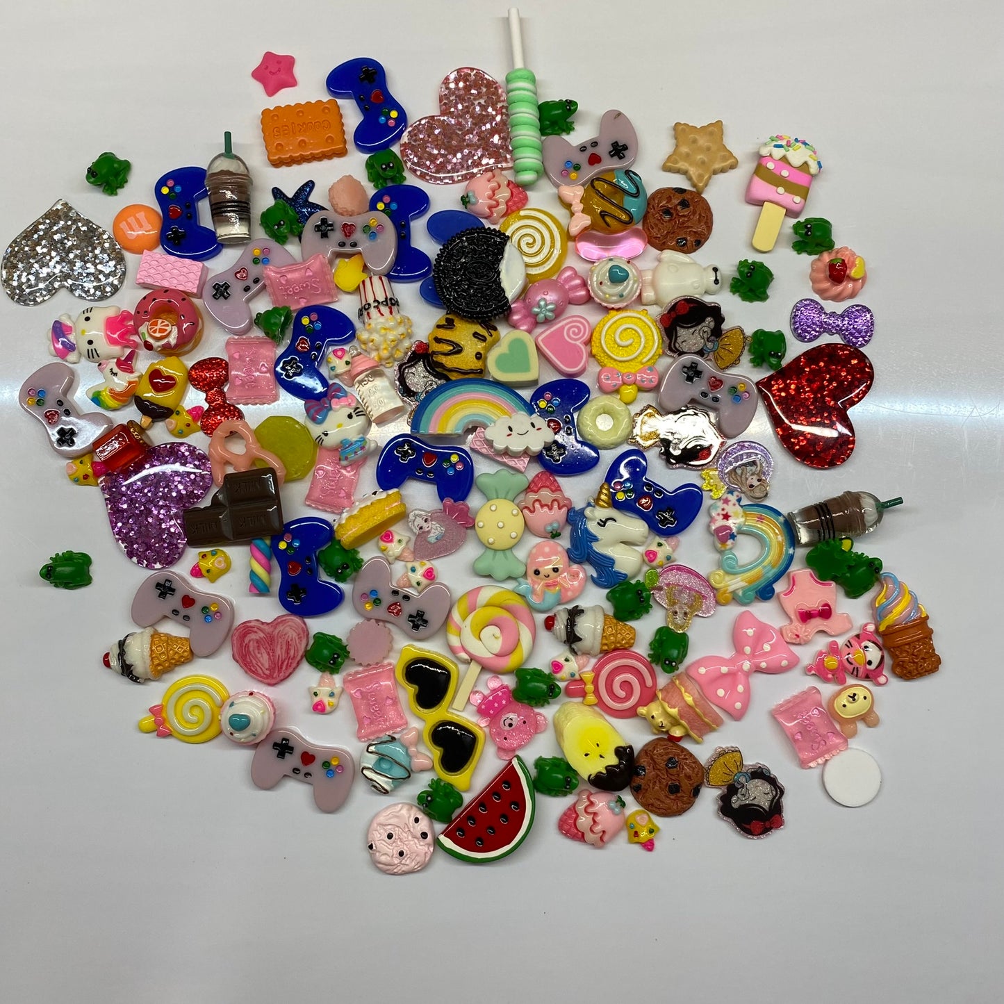 Slime Charm Lot over 125 pieces