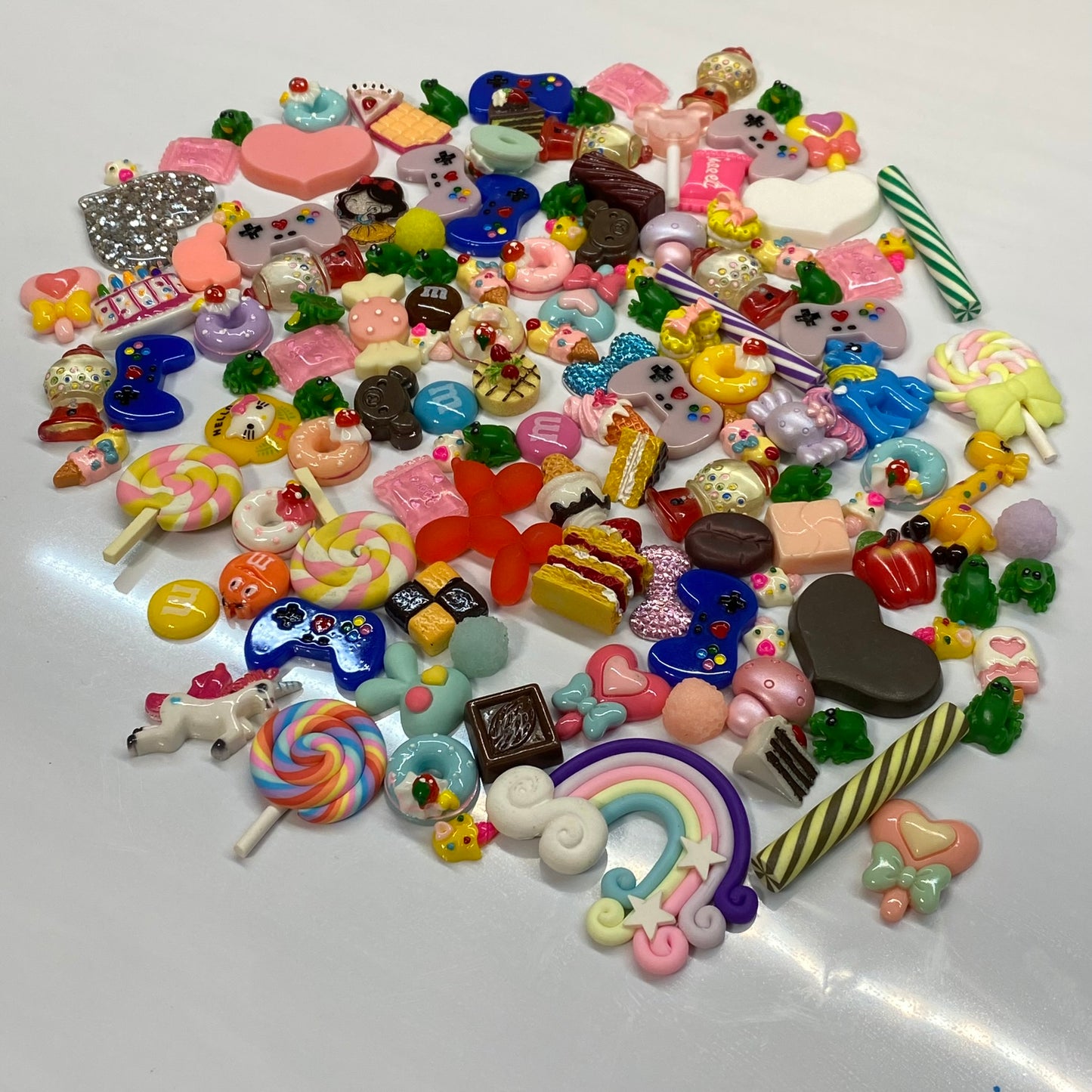 Slime Charm Lot over 125 pieces