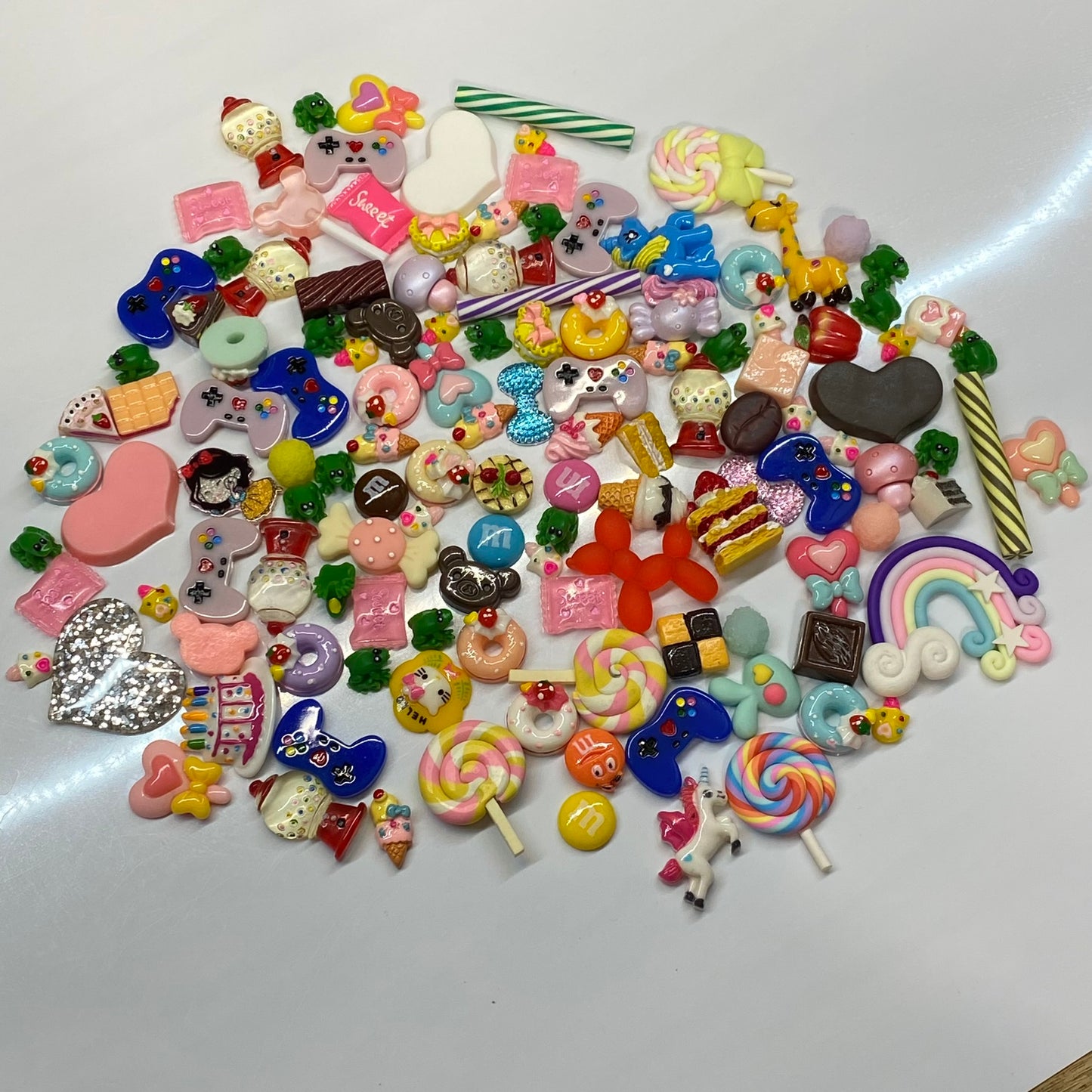 Slime Charm Lot over 125 pieces