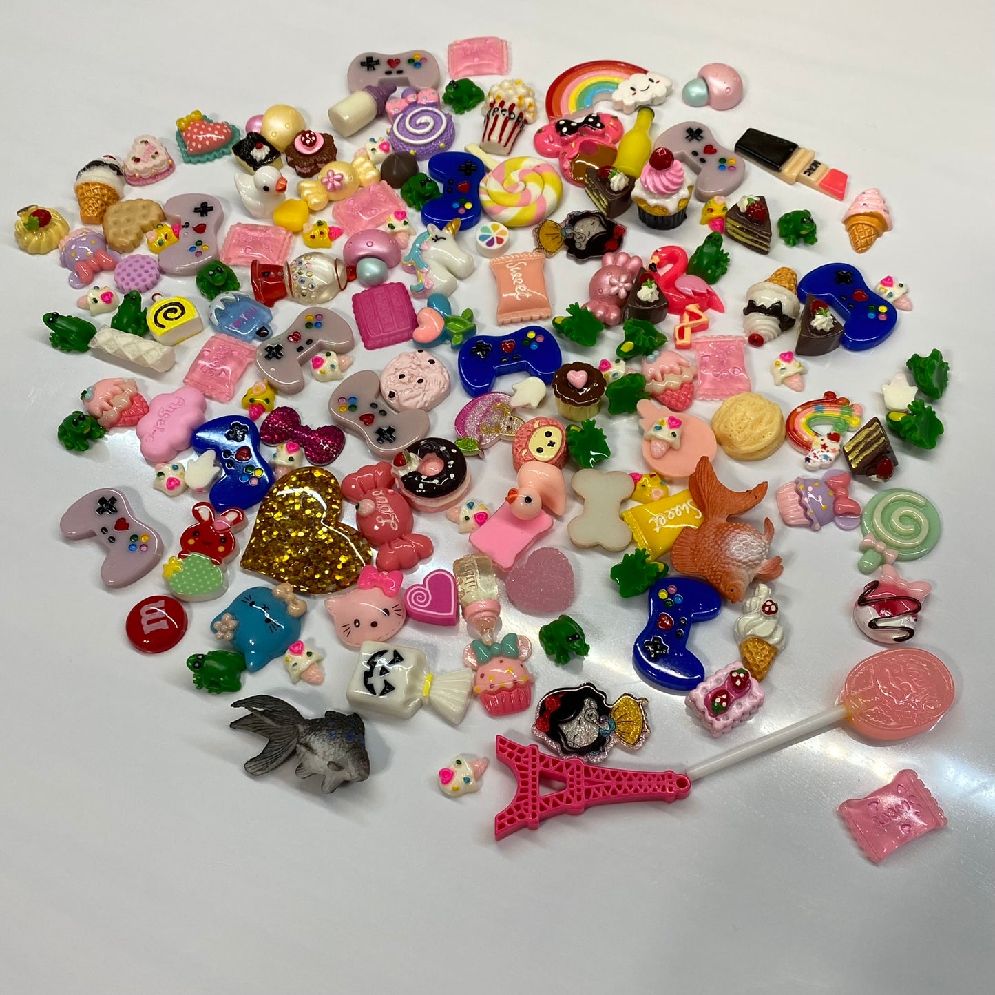 Slime Charm Lot over 125 pieces