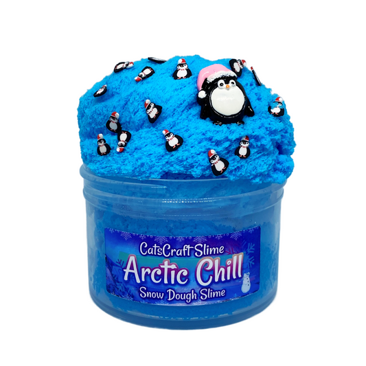 "Arctic Chill" Snow Dough Slime