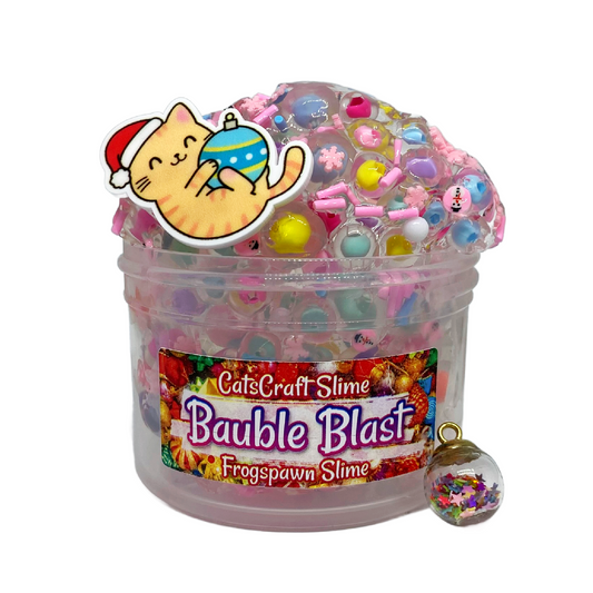 "Bauble Blast" - Bead Crunch Slime Unscented