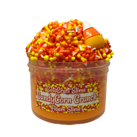 "Candycorn Crunch" Full Floam Slime