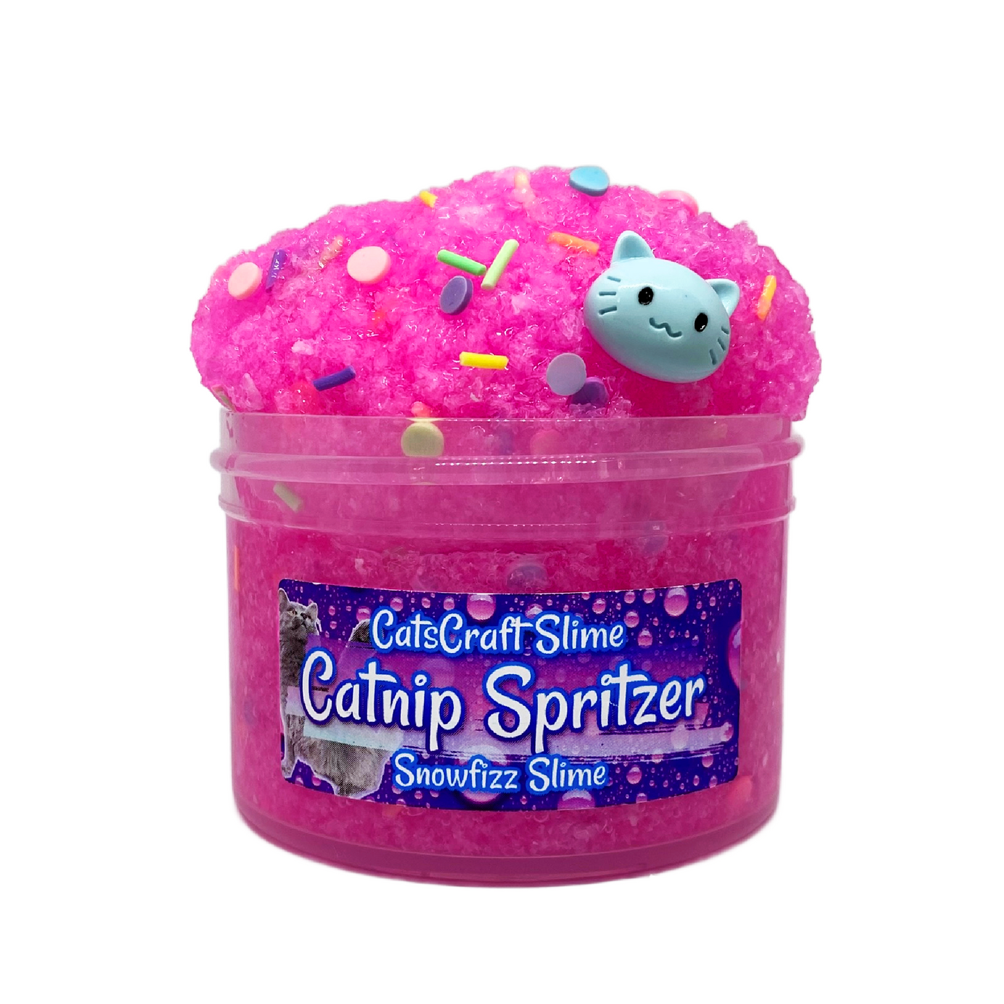 "Catnip Spritzer"- Snow Fizz Slime (Rare slime texture)