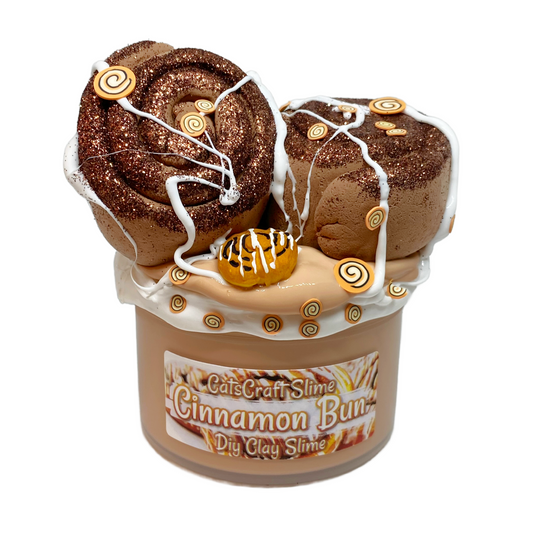 cinnamon bun diy clay