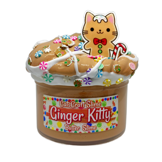 Ginger Kitty Butter Slime
