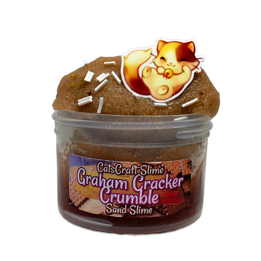 "Graham Cracker Crumble" Sand Slime