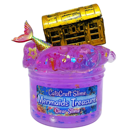 mermaids treasure clear slime