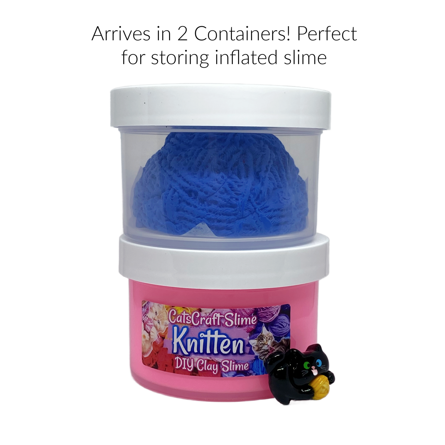 "Knitten" - DIY Clay butter Slime