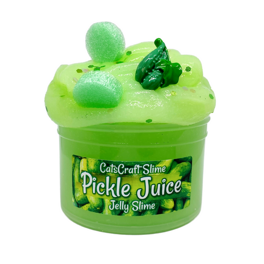 Pickle Juice Jelly Slime