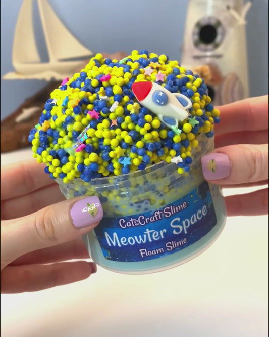 "Meowter Space" - Full Floam Slime