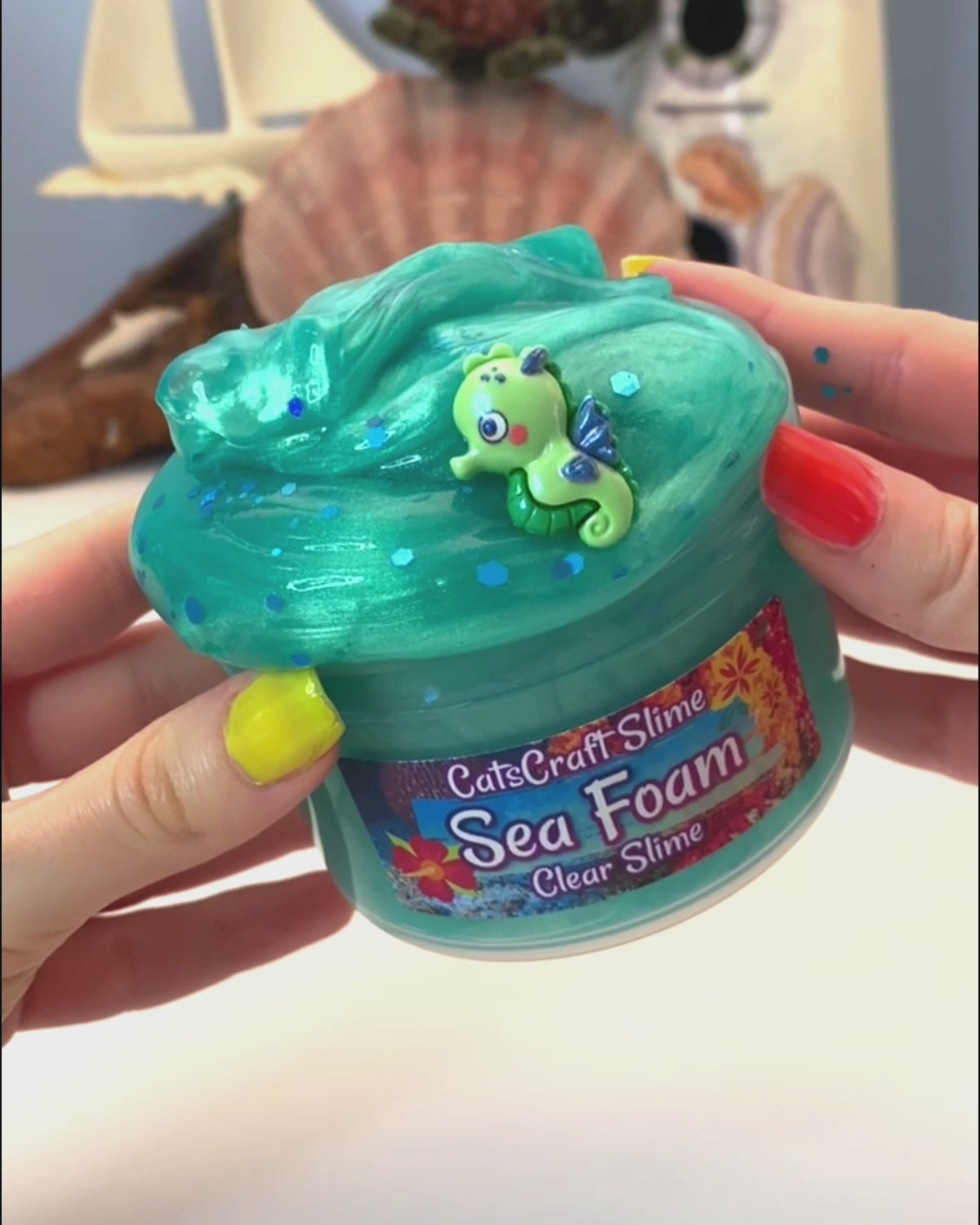seafoam slime video