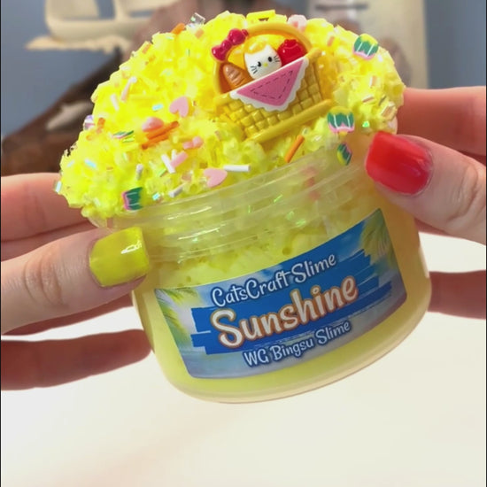 sunshinew bingsu slime catscraft video