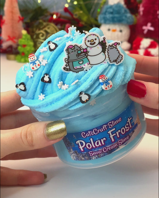 "Polar Frost" Snow Cream Slime