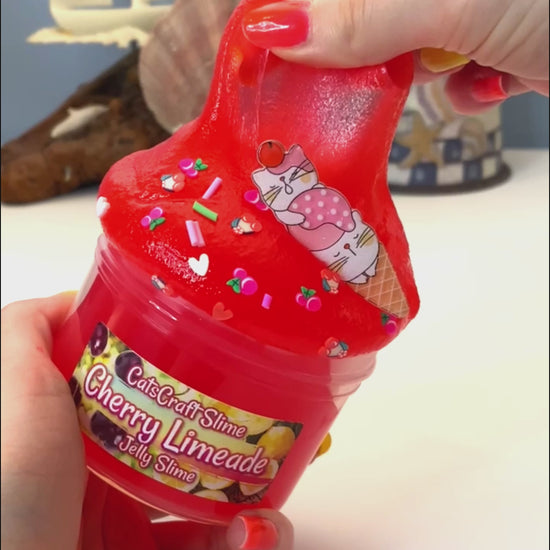 cherry limeade slime