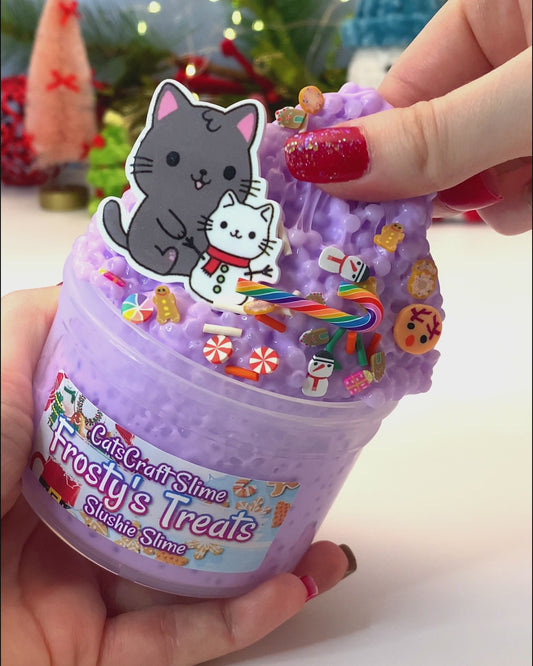 "Frosty's Treats" - White glue Slushie Slime