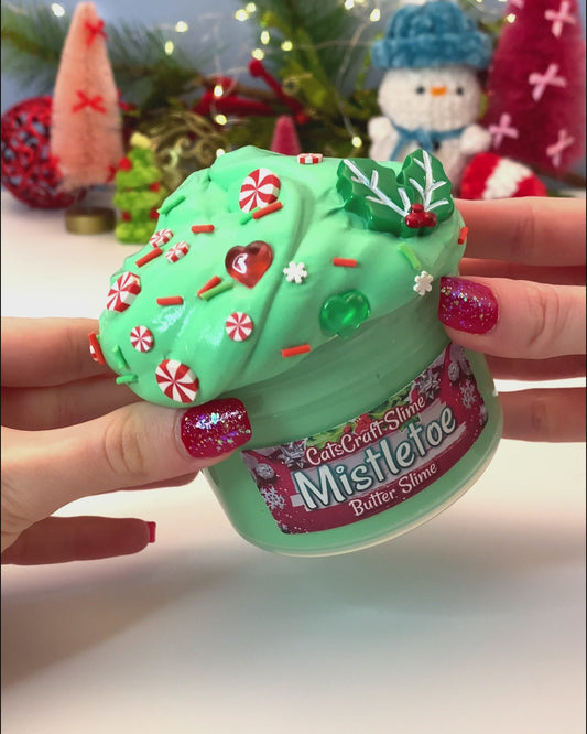 "Mistletoe" Butter Slime