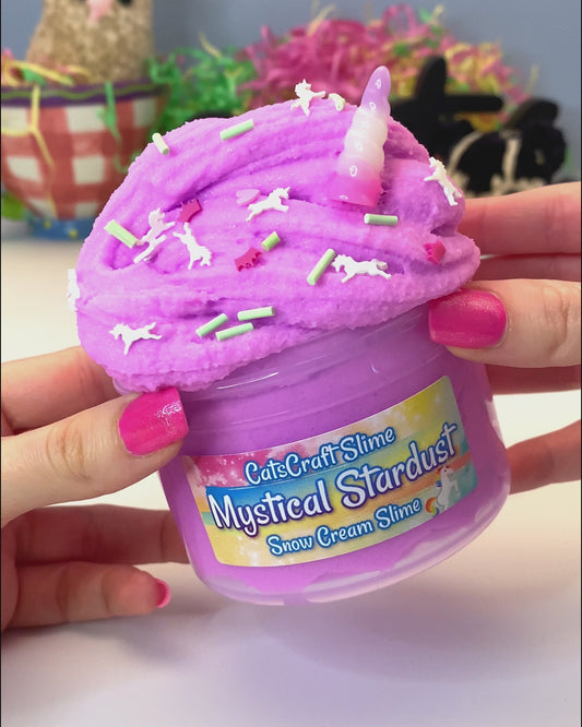 "Mystical Stardust" Snow Cream Slime