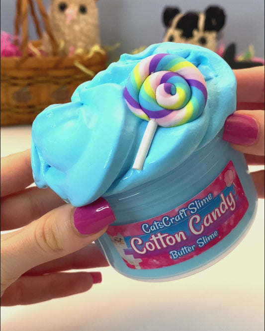 "Cotton Candy" Butter Slime
