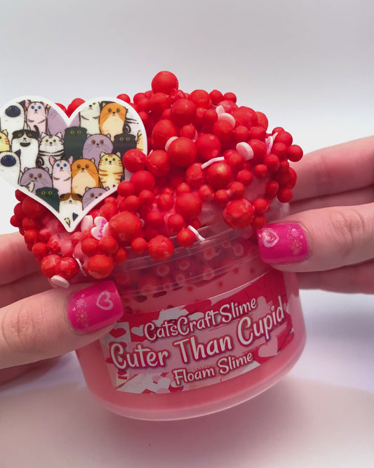 cuter than cupid jumbo floam slime video